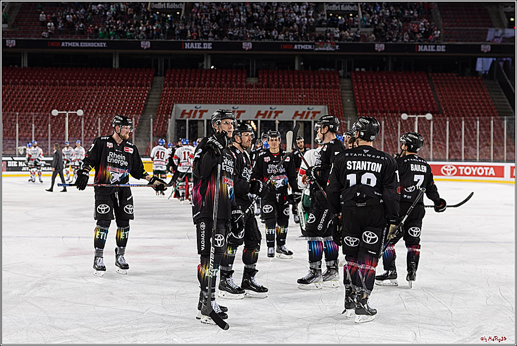 PENNY DEL;  Koelner Haie - Augsburger Panther; Koeln, 08.01.2023